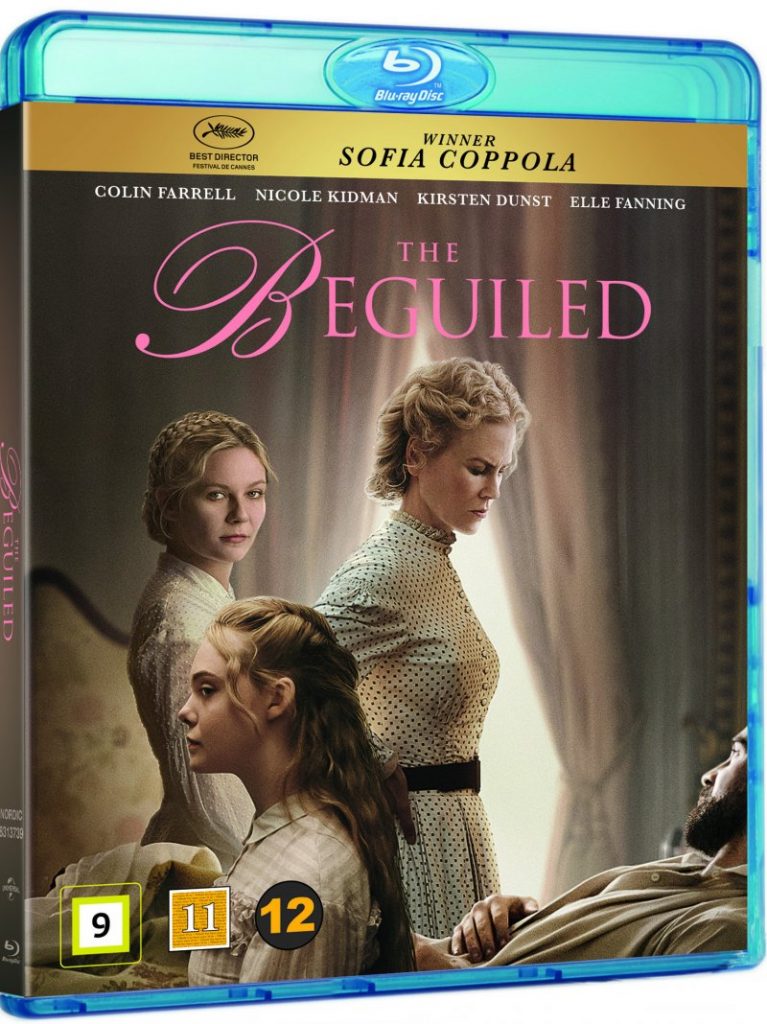 The Beguiled blu-ray cover