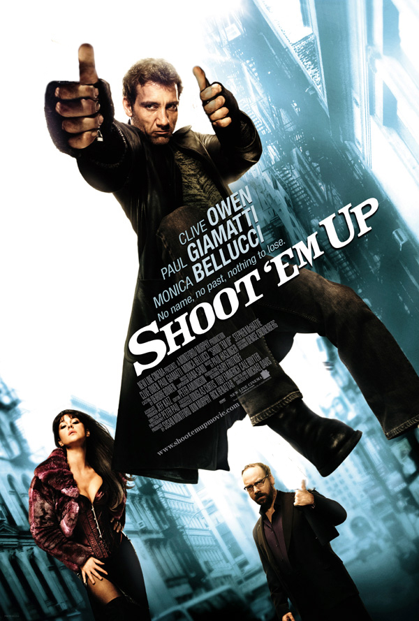 Shoot Em Up movie poster onesheet
