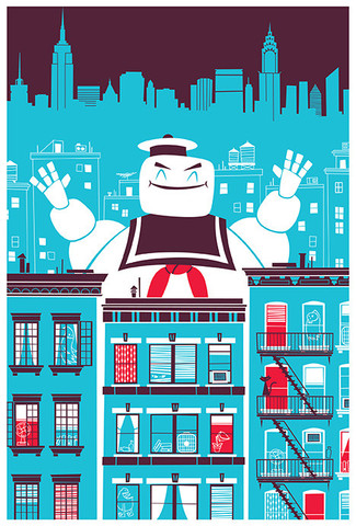 Stay Puft POSTER