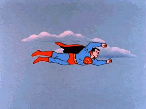 superman fly
