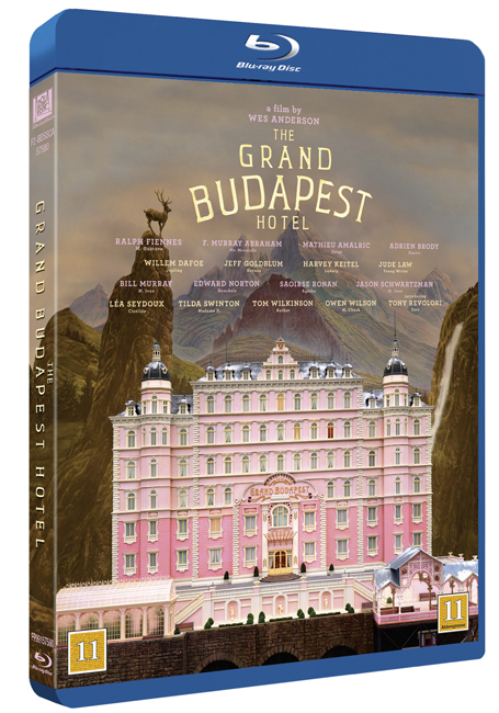 The Grand Budapest Hotel BD cover