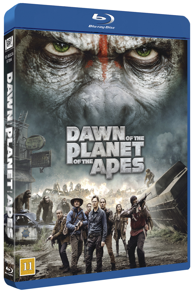 Dawn of the Planet of the Apes BD cover