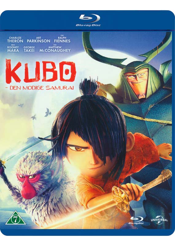 Kubo and the Two Strings blu-ray cover
