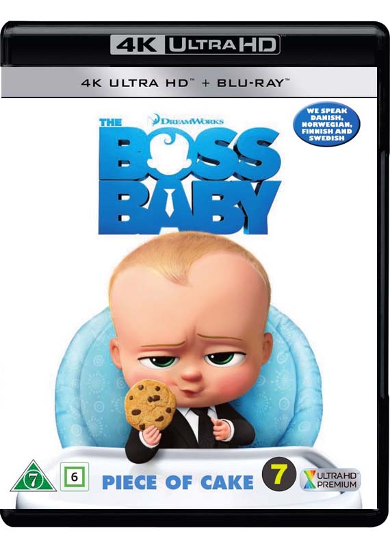The Boss Baby 4k cover
