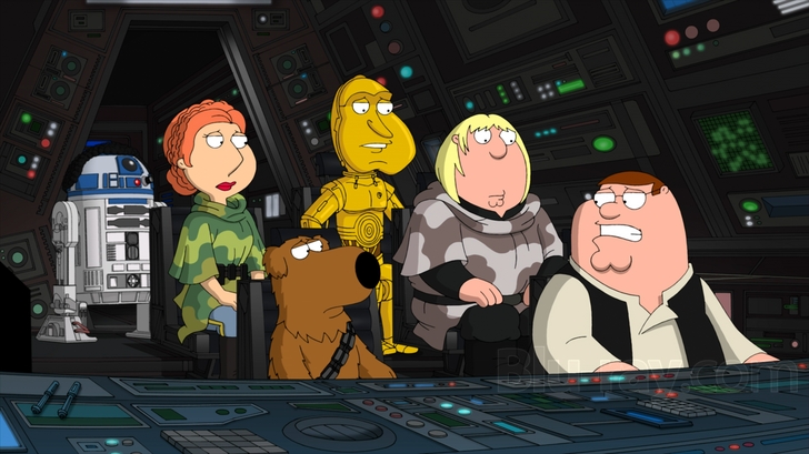 Family Guy Star Wars Trilogi blu-ray 01