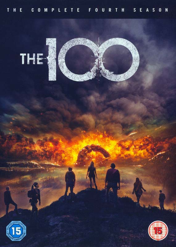 the 100 season 4 dvd cover