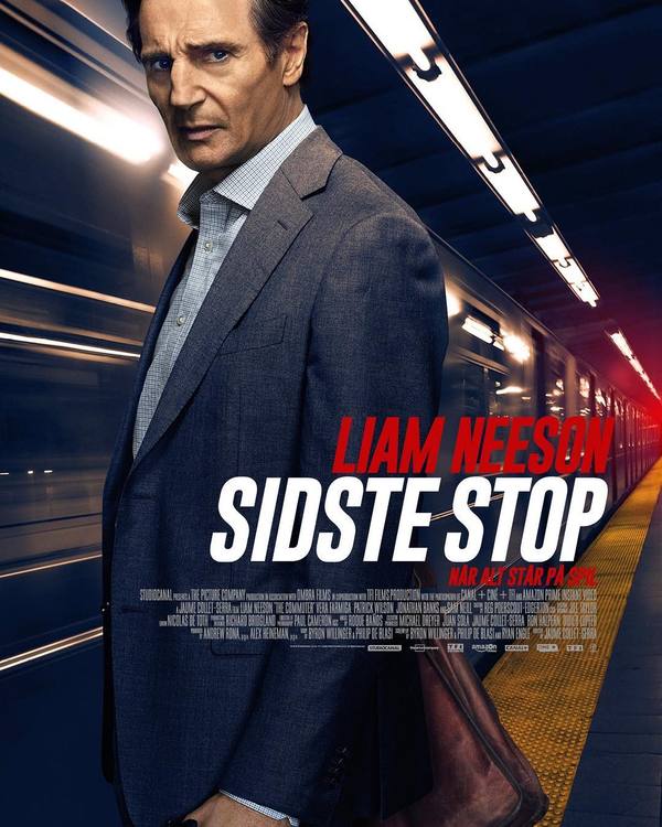 sidste stop commuter poster