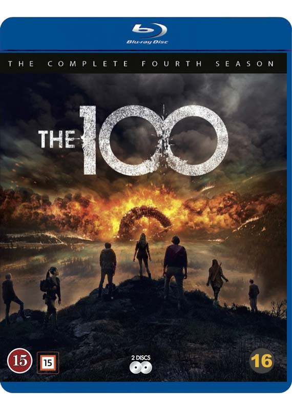 the 100 season 4 blu-ray cover