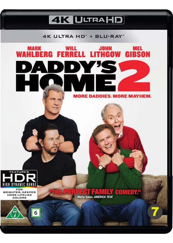 daddys home 2 4k blu-ray cover